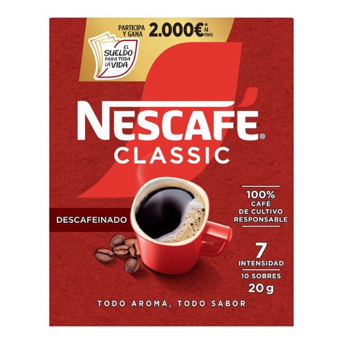 NESCAFÉ Cafè soluble descafeïnat