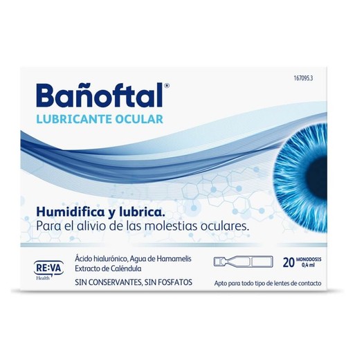 BAÑOFTAL Gotes oftàlmiques en monodosi