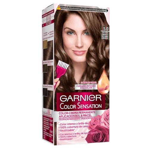 GARNIER Tint color castany lluminós núm. 5 Color Sensation