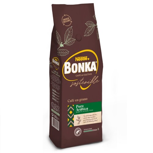 BONKA Cafè en gra natural pur aràbica