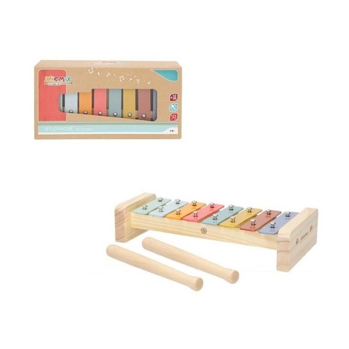 WOOMAX Xilòfon fusta 22cm +12m