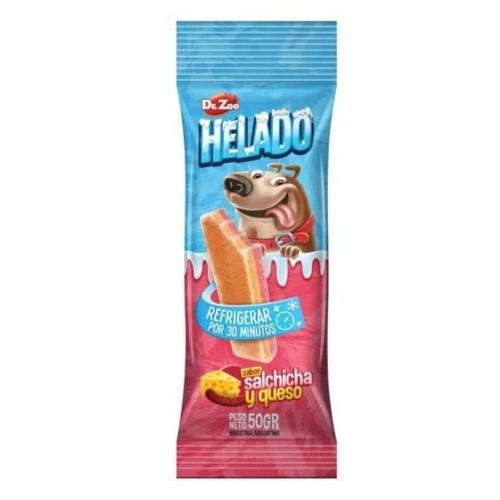DR ZOO Snack gelat de salsitxa i formatge per a gos