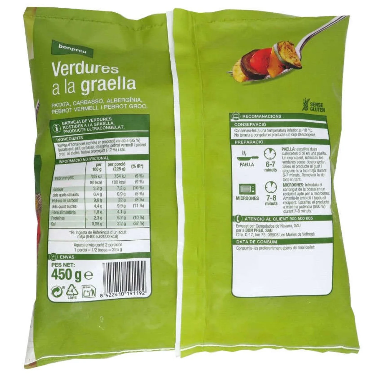 BONPREU Verduras braseadas