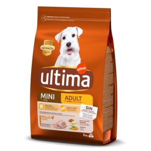 Comida de pollo para perro adulto