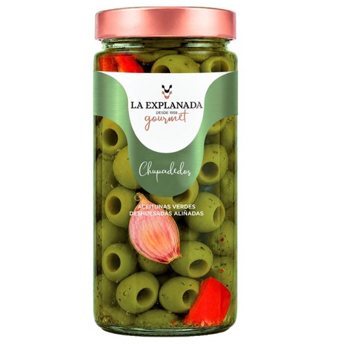 LA EXPLANADA Olives Llepadits sense pinyol amanides Gourmet