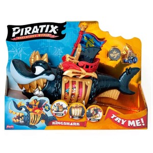 Imagen de PIRATIX Figura King Shark Golden Teeth