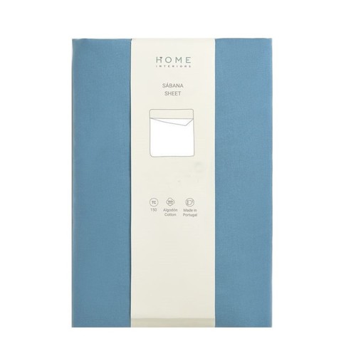 HOME INTERIORS Llençol Blau de 135cm