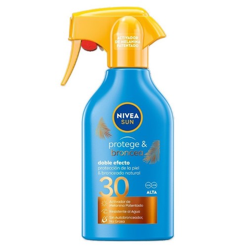 NIVEA SUN Llet solar protectora i bronzejadora FPS 30 alta