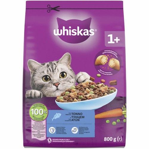 WHISKAS Menjar de tonyina per a gat