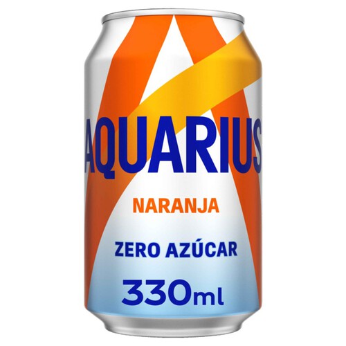 AQUARIUS Refresc de taronja zero sucre en llauna