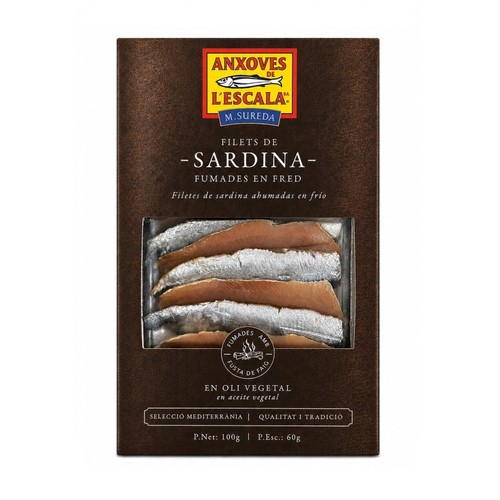 ANXOVES DE L'ESCALA Filets de sardina fumades
