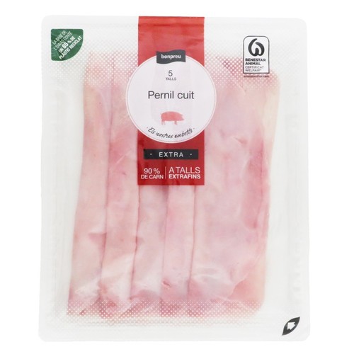 BONPREU Pernil cuit extra a talls