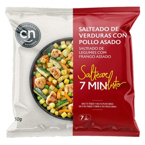 CN Saltat de verdures amb pollastre