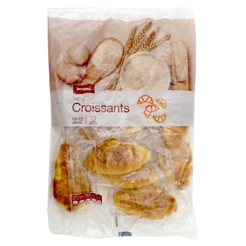 BONPREU Croissants petits en envàs individual