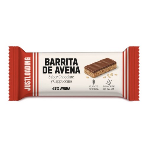 JUST LOADING Barreta energètica 45% civada gust de capuchino