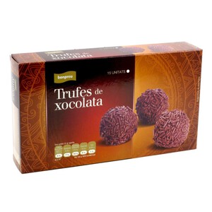 Imagen de BONPREU Trufes de xocolata congelades en capsa de 15 unitats