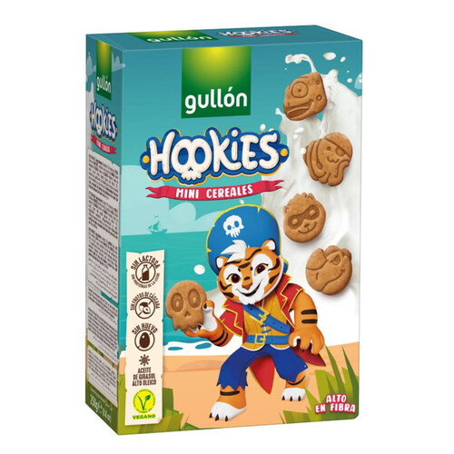 GULLÓN Galetes de cereals Hookies