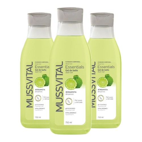 MUSSVITAL Gel de bany amb bergamota