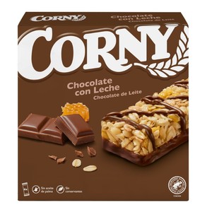 Barritas cereales con chocolate con leche
