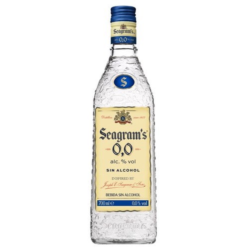 SEAGRAM'S Beguda amb gust a ginebra alcohol 0,0%