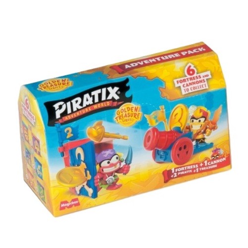 PIRATIX Pack sorpresa amb figura + fortalesa i accessori