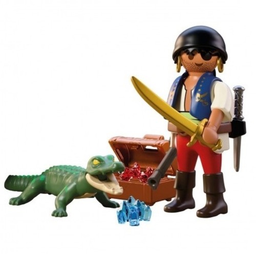 PLAYMOBIL Figura pirata vs caimà