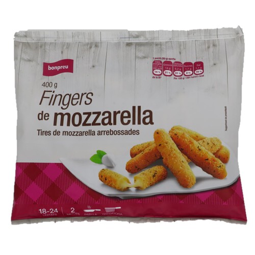 BONPREU Fingers de mozzarella