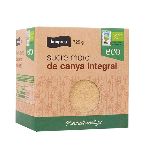 BONPREU Sucre morè de canya integral ecològic