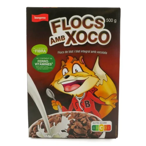 Cereales de trigo integral con miel
