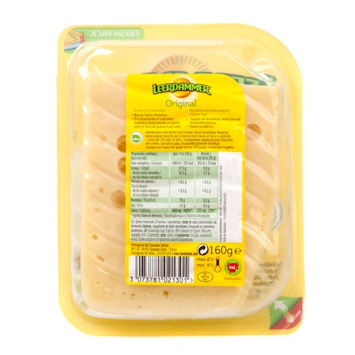 LEERDAMMER Formatge Leerdammer llescat