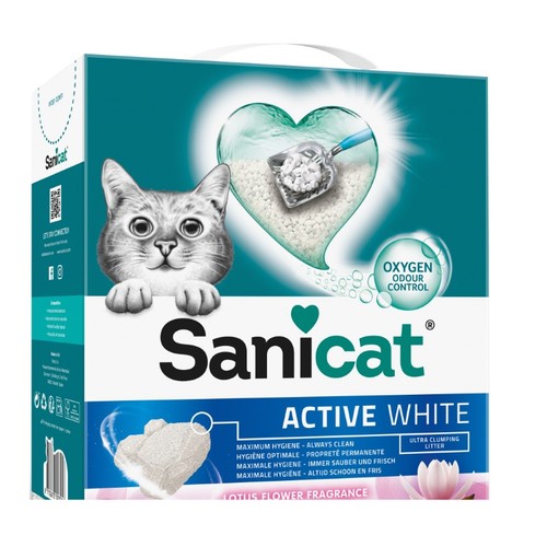 SANICAT Sorra aglomerant amb oxigen actiu per a gats