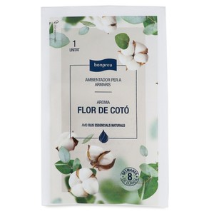 Imagen de BONPREU Ambientador per armaris aroma flor de cotó