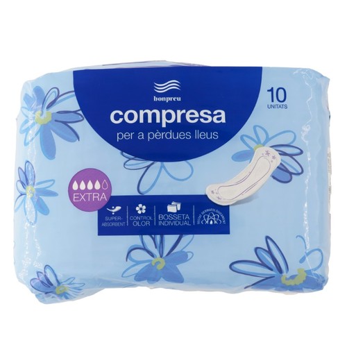 BONPREU Compresa extra per a incontinència