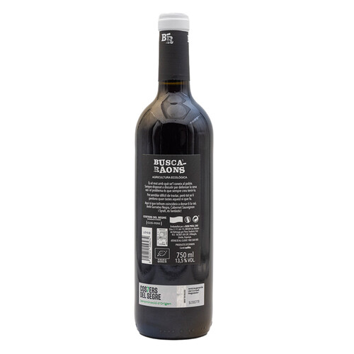 BUSCA-RAONS Vi negre ecològic DO Costers del Segre
