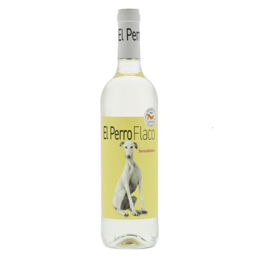PERRO FLACO Vi blanc semidolç DO Rueda