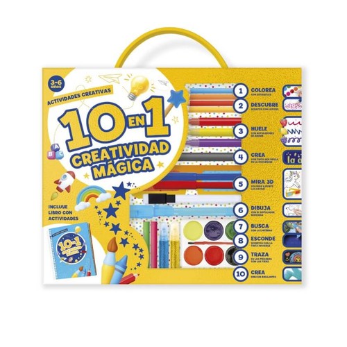 IMAGILAND Kit 10 en 1 Creativitat Màgica 3 a 6 anys