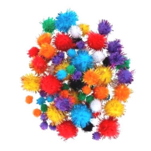 ABACUS Pompons brillants