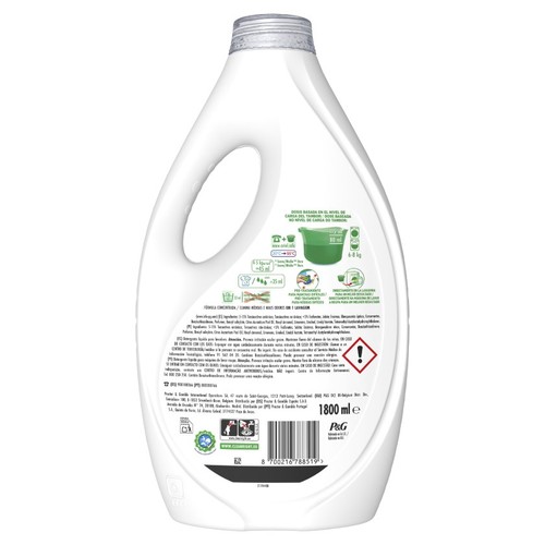 ARIEL Detergent líquid original de 40 dosis