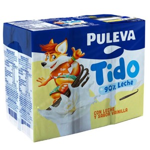 Batido de vainilla en cartón