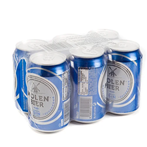 Cerveza lager en lata