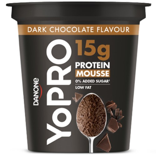 YOPRO Postres làctic de mousse de xocolata