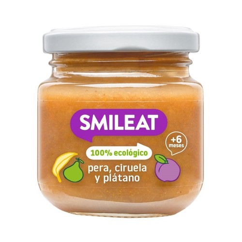 SMILEAT Potet de plàtan, pera i pruna eco