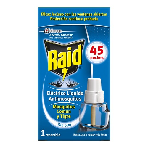 RAID Recanvi elèctric líquid antimosquits