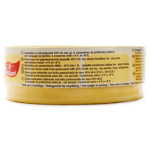 PRÉSIDENT Formatge camembert en porcions