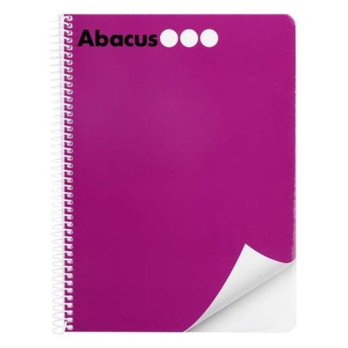 ABACUS Llibreta A5 color lila de 80 fulls