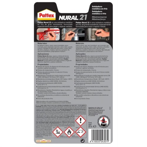 PATTEX Soldadura metàl·lica en fred