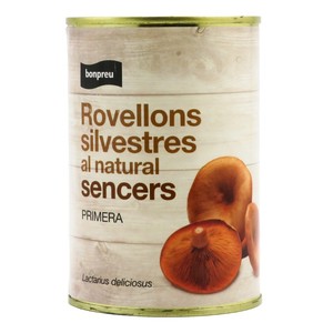 Imagen de BONPREU Rovellons silvestres al natural sencers