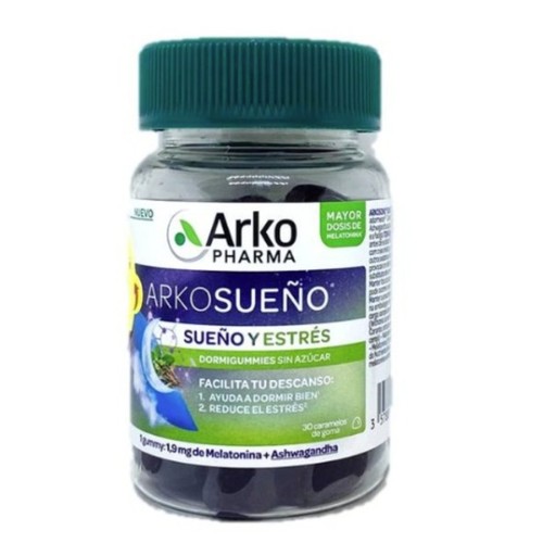 ARKOPHARMA Son i estrès melatonina i ashwagandha