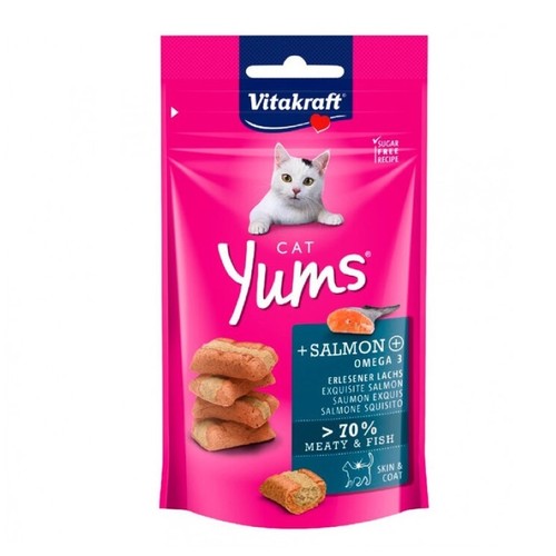 VITAKRAFT Snack amb salmó per a gat Yums