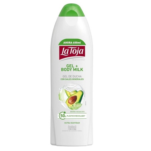 LA TOJA Gel de dutxa i body milk alvocat